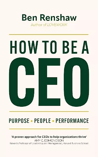 How To Be A CEO cover