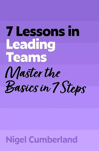 7 Lessons in Leading Teams cover
