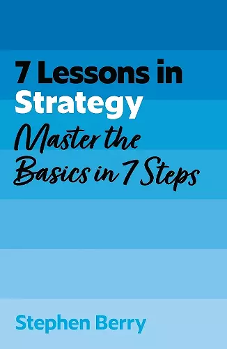 7 Lessons in Strategy cover