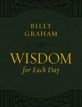 Wisdom for Each Day (Large Text Leathersoft) cover