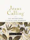 Jesus Calling, 365 Devotions with Real-Life Stories, Hardcover, with Full Scriptures cover
