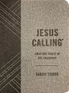 Jesus Calling, Textured Gray Leathersoft, with Full Scriptures cover