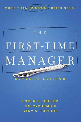 The First-Time Manager cover