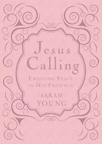 Jesus Calling, Pink Leathersoft, with Scripture References cover