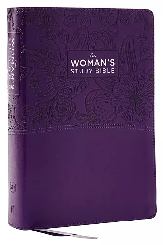 KJV, The Woman's Study Bible, Purple Leathersoft, Red Letter, Full-Color Edition, Comfort Print cover