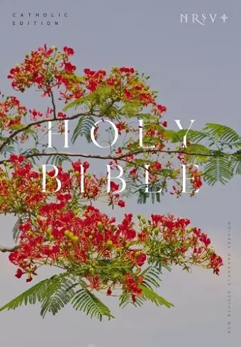 NRSV Catholic Edition Bible, Royal Poinciana Hardcover (Global Cover Series) cover