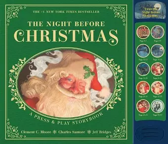 The Night Before Christmas Press and Play Storybook cover