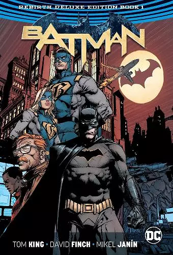 Batman: The Rebirth Deluxe Edition Book 1 cover