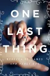 One Last Thing cover