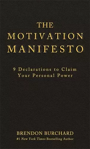 The Motivation Manifesto cover