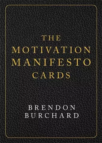 The Motivation Manifesto Cards cover