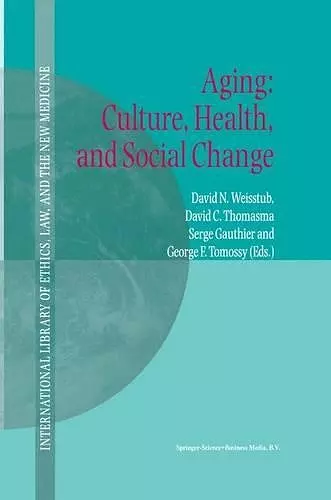 Aging: Culture, Health, and Social Change cover