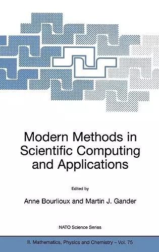 Modern Methods in Scientific Computing and Applications cover