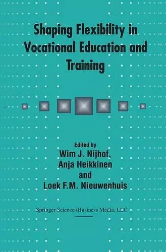 Shaping Flexibility in Vocational Education and Training cover