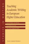 Teaching Academic Writing in European Higher Education cover