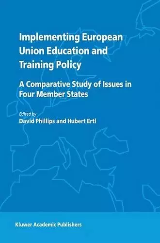 Implementing European Union Education and Training Policy cover