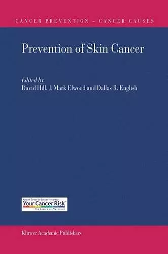 Prevention of Skin Cancer cover