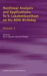 Nonlinear Analysis and Applications cover
