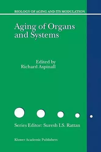 Aging of the Organs and Systems cover