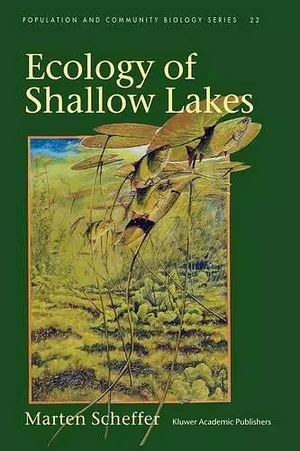 Ecology of Shallow Lakes cover