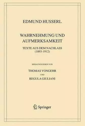 Wahrnehmung Und Aufmerksamkeit cover