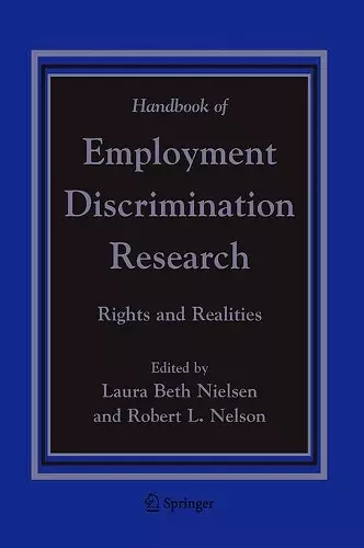 Handbook of Employment Discrimination Research cover