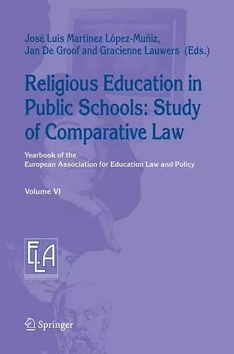 Religious Education in Public Schools: Study of Comparative Law cover