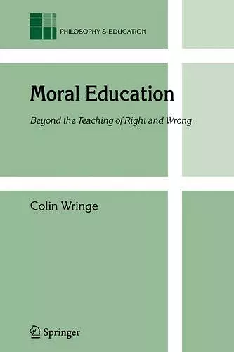 Moral Education cover