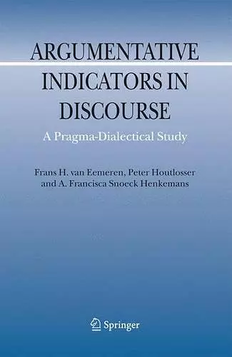 Argumentative Indicators in Discourse cover
