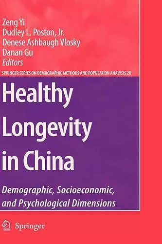 Healthy Longevity in China cover
