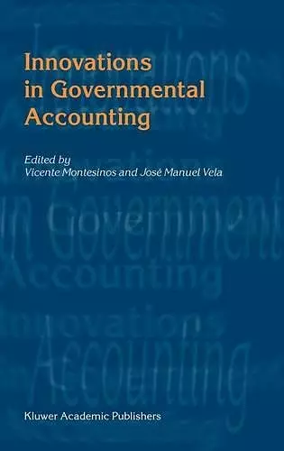 Innovations in Governmental Accounting cover