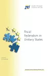 Fiscal Federalism in Unitary States cover
