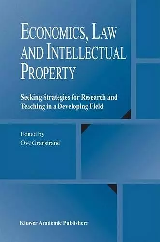 Economics, Law and Intellectual Property cover