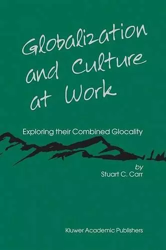 Globalization and Culture at Work cover