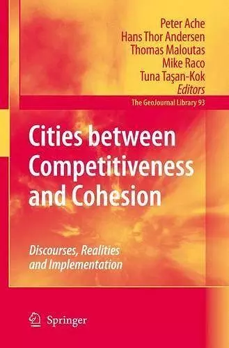 Cities between Competitiveness and Cohesion cover