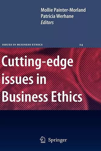 Cutting-edge Issues in Business Ethics cover