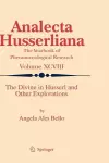 The Divine in Husserl and Other Explorations cover