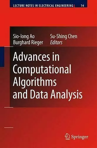 Advances in Computational Algorithms and Data Analysis cover