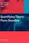 Quantifying Theory: Pierre Bourdieu cover
