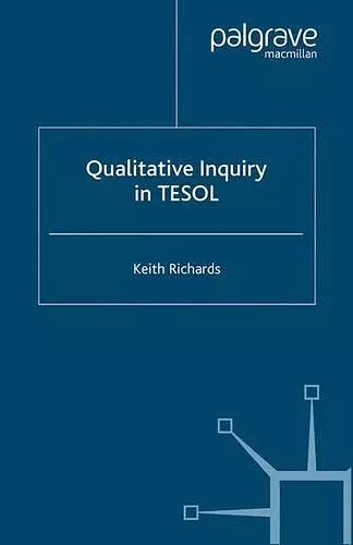 Qualitative Inquiry in TESOL cover