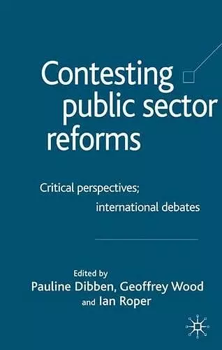 Contesting Public Sector Reforms cover
