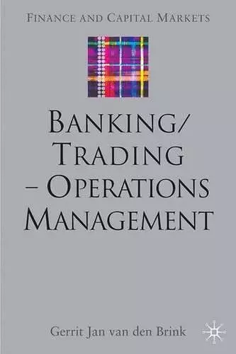 Banking/Trading - Operations Management cover