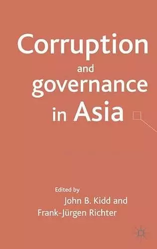 Corruption and governance in Asia cover