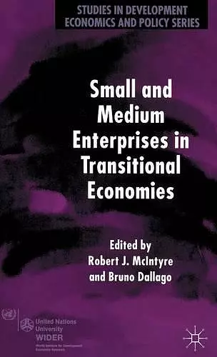 Small and Medium Enterprises in Transitional Economies cover