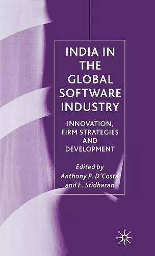 India in the Global Software Industry cover