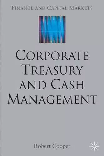 Corporate Treasury and Cash Management cover