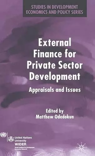 External Finance for Private Sector Development cover