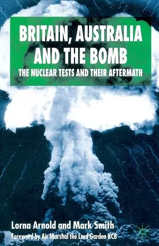 Britain, Australia and the Bomb cover
