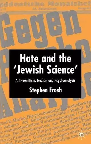 Hate and the ‘Jewish Science’ cover