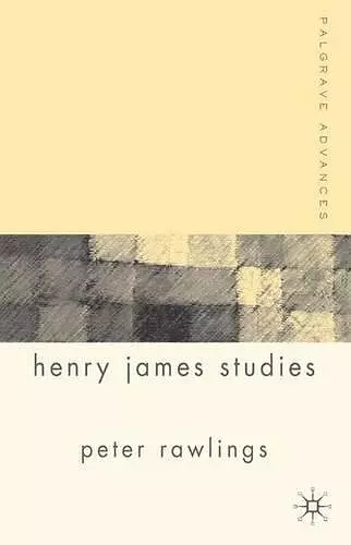 Palgrave Advances in Henry James Studies cover